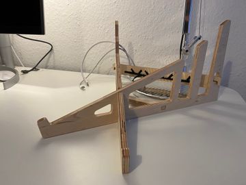 Picture of the laptop stand